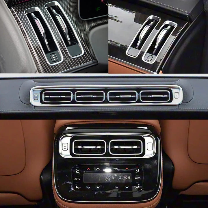 Car Craft Compatible With Mercedes Benz S Class W223 2021-2025 Car Ac Air Vent Grille Slider Trim 2238306100-e Side Piller