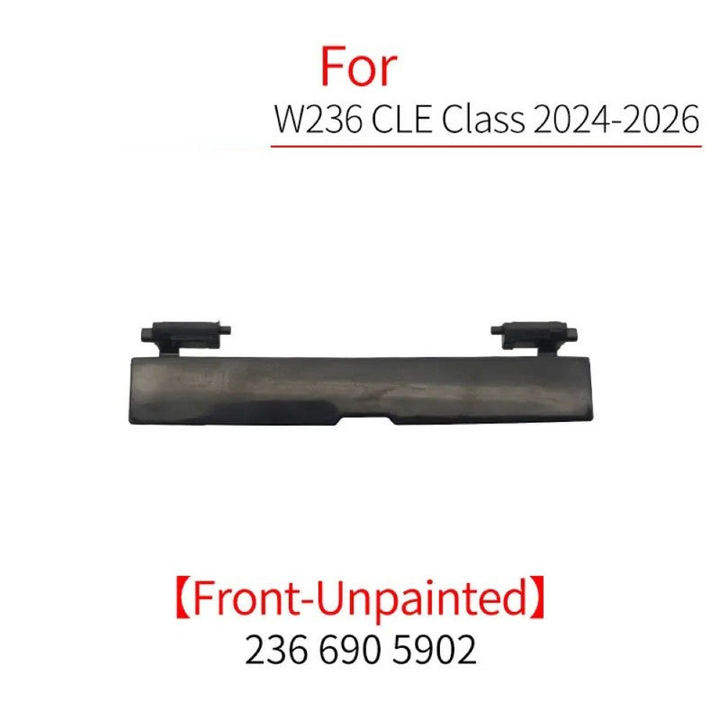 Car Craft Compatible With Mercedes Benz Cle Class Coupe W236 2024-2026 Car Roof Rail Molding Trim Roof Luggage Rack Cover Plate 2366905902-fl Front Unpainted CC-9567