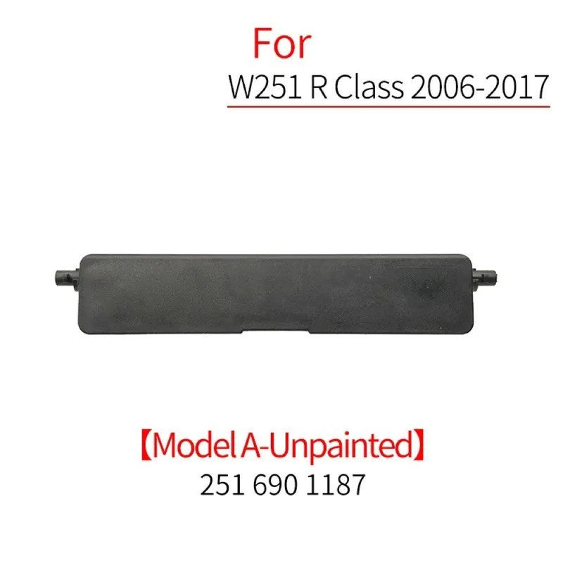 Car Craft Compatible With Mercedes Benz R Classs W251 2006-2017 Roof Rail Racks Cap Cover Shell Roof Side Garnish Lid Luggage Rack Cover 2516901187 Unpainted Model A