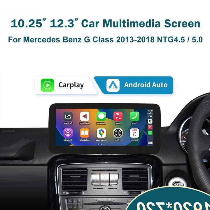 Car Craft Compatible With Mercedes G Wagon W436 W464 2013-2018 G55 G63 G60 G63 Android Multimedia Infotainment Touchscreen Dvd Player Wireless Carplay Android Auto 4gb+64gb Nbt 4.5 12.8 Inch - CAR CRAFT INDIA