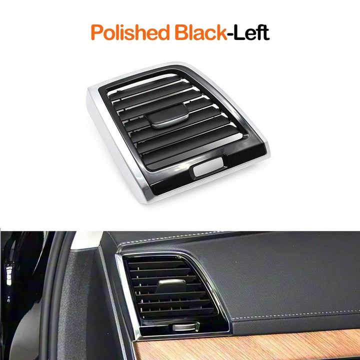 Car Craft Compatible With Volvo Xc90 Mk2 2015-2024 Car Dashboard Front Air Conditioner Ac Vent Grille Panel Cover Trim Left Glossy Black 32219345-c - CAR CRAFT INDIA