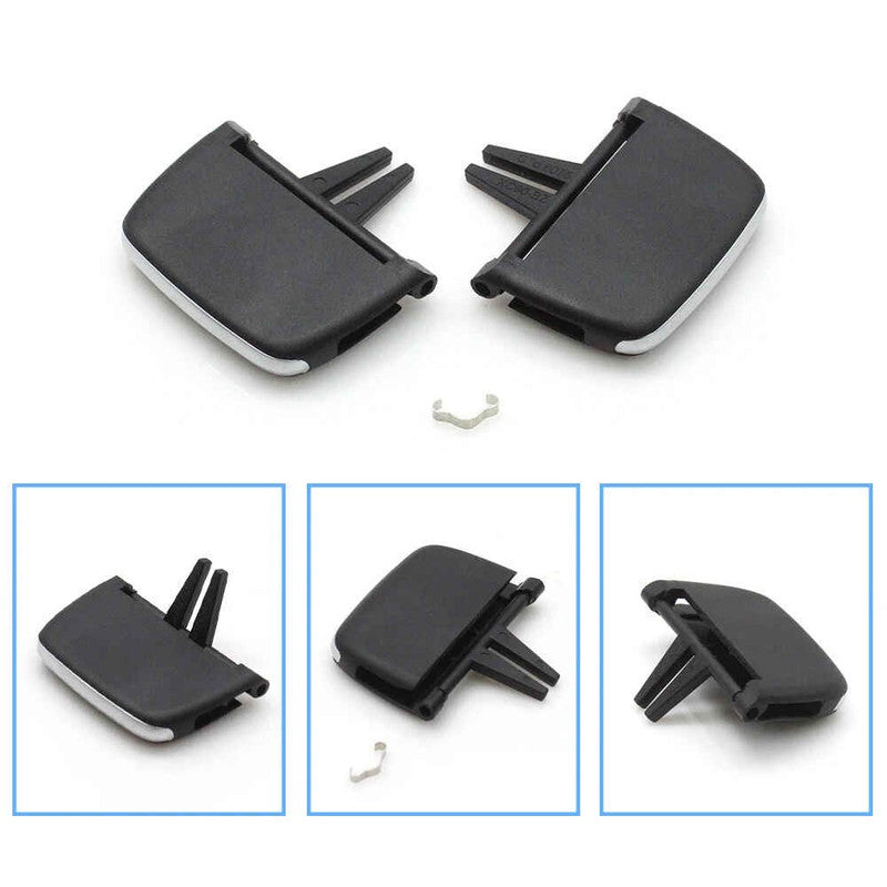 Car Craft Compatible With Volvo Xc90 2015-2026 V90 2016-2025 S90 2015-2026 Car Rear Air Conditioning Outlet Tab Clip B Pillar Ac Vent Grille Slider 31497122-1