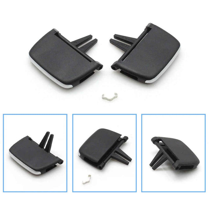 Car Craft Compatible With Volvo Xc90 2015-2026 V90 2016-2025 S90 2015-2026 Car Rear Air Conditioning Outlet Tab Clip B Pillar Ac Vent Grille Slider 31497122-1