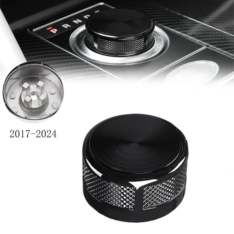 Car Craft Compatible With Jaguar Land Range Rr Rover Xf Xe Xjl Xfs F Pace Sports Vogue Evoque Gear Shift Knob Head Scroller Knob Black