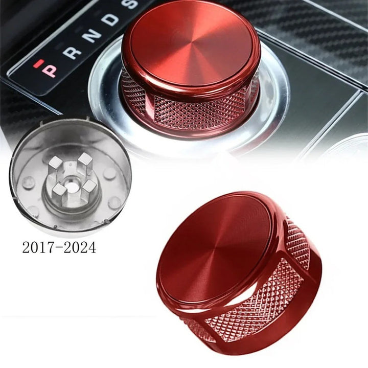 Car Craft Compatible With Jaguar Land Range Rr Rover Xf Xe Xjl Xfs F Pace Sports Vogue Evoque Gear Shift Knob Head Scroller Knob Red
