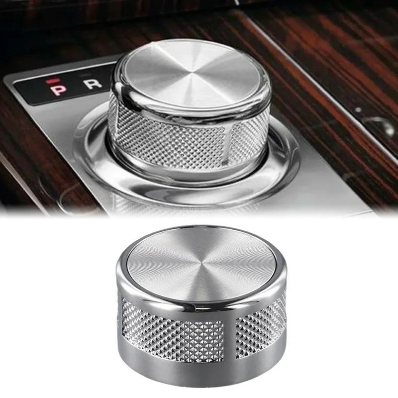 Car Craft Compatible With Jaguar Land Range Rr Rover Xf Xe Xjl Xfs F Pace Sports Vogue Evoque Gear Shift Knob Head Scroller Knob Silver - CAR CRAFT INDIA