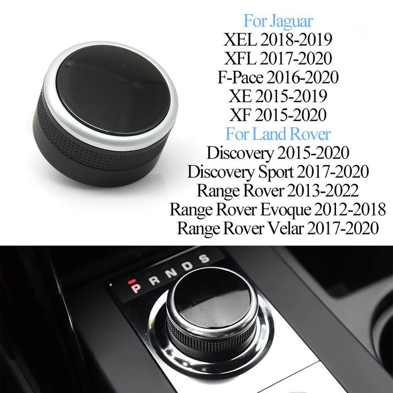 Car Craft Compatible With Jaguar Xe 2015-2019 Xf 2015-2020 F-pace 2016-2020 Land Range Rover Discovery 2017-2020 Vogue Sport 2013-2022 Evoque 2012-2018 Velar 2017-2020 Gear Shifter Control Rotary Knob Scroller T2h11787 - CAR CRAFT INDIA