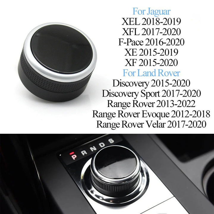 Car Craft Compatible With Jaguar Xe 2015-2019 Xf 2015-2020 F-pace 2016-2020 Land Range Rover Discovery 2017-2020 Vogue Sport 2013-2022 Evoque 2012-2018 Velar 2017-2020 Gear Shifter Control Rotary Knob Scroller T2h11787 - CAR CRAFT INDIA