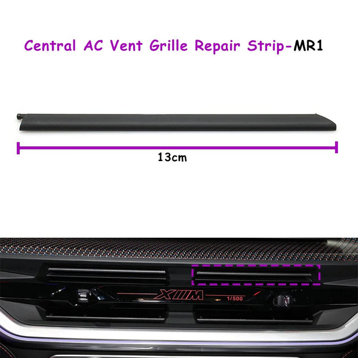 Car Craft Compatible With Bmw X5 G05 G18 F95 Ms 2023-2025 X6 G06 F96 Ms 2023-2025 X7 G07 2023-2025 Xm G09 2023-2025 Car Ac Air Vent Grille Slider Trim 64225a23596-mr1 Middle Centre Right 1
