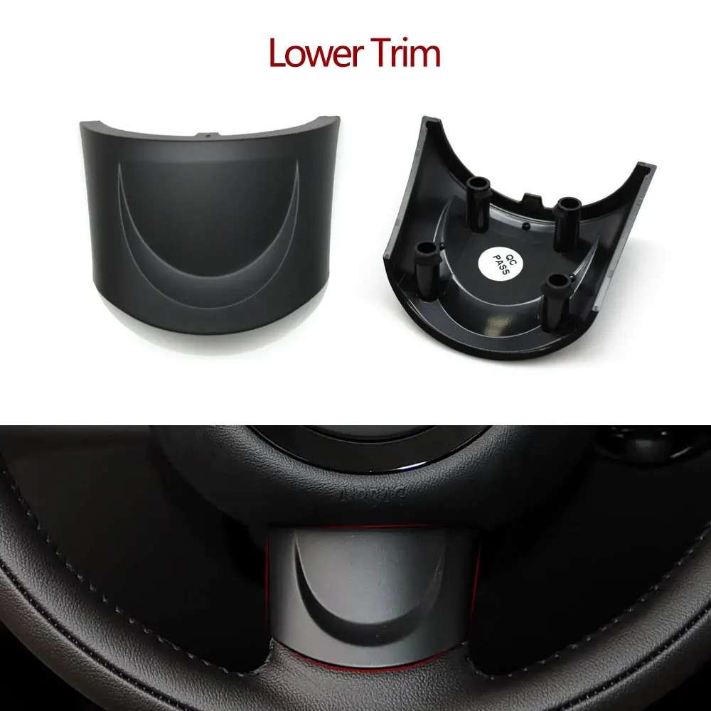 Car Craft Compatible With Mini Cooper R55 07-14 R56 07-13 R57 09-15 R58 12-15 R59 12-14 R60 11-16 R61 13-15 Multifunction Steering Wheel Cruise Volume Control Switch Button Keys Cover Trim 32306863536 - CAR CRAFT INDIA