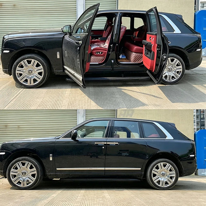 Car Craft Compatible With Rolls Royce Cullinan 2018-2025 Automatic Deployable Electric Side Step Retractable Ladder Pedal Running Boards Side Step Oem Style