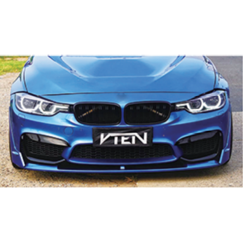 Car Craft Comptible With Bmw 3 Series F30 2012-2018 M3 M Sport Front Bumper Upgraded Bodykit Body Kit Skirts Splitter Front Rear Lip Diffuser Side Skirts Spoiler Trims Cannards Vten Style CC-9086