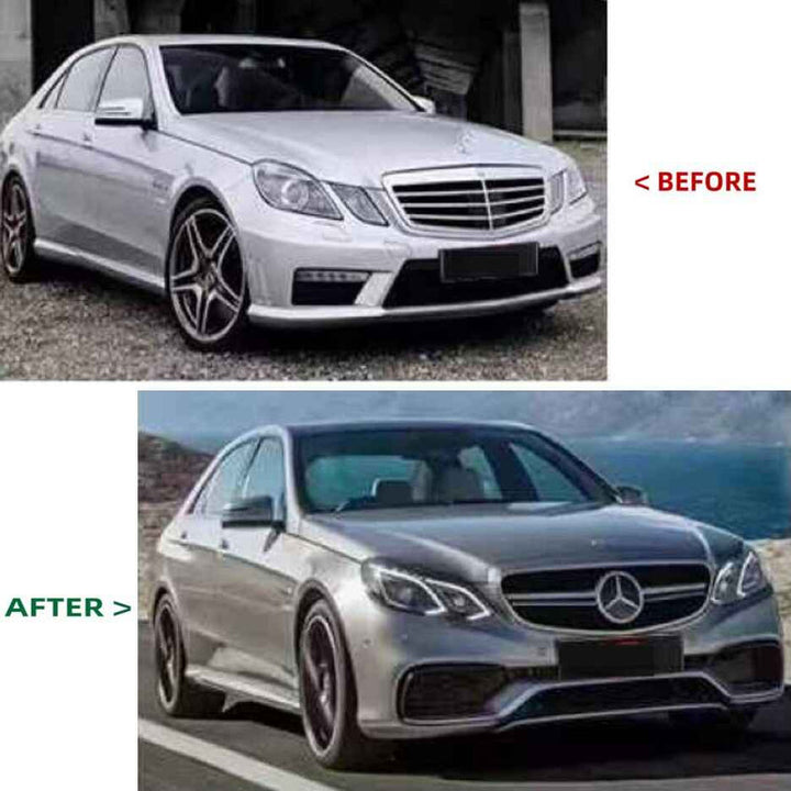 Car Craft Compatible With Mercedes Benz E Class W212 Lci 2014-2016 Amg Side Skirt Splitter Running Board Gc W212-007 CC-9708 - CAR CRAFT INDIA