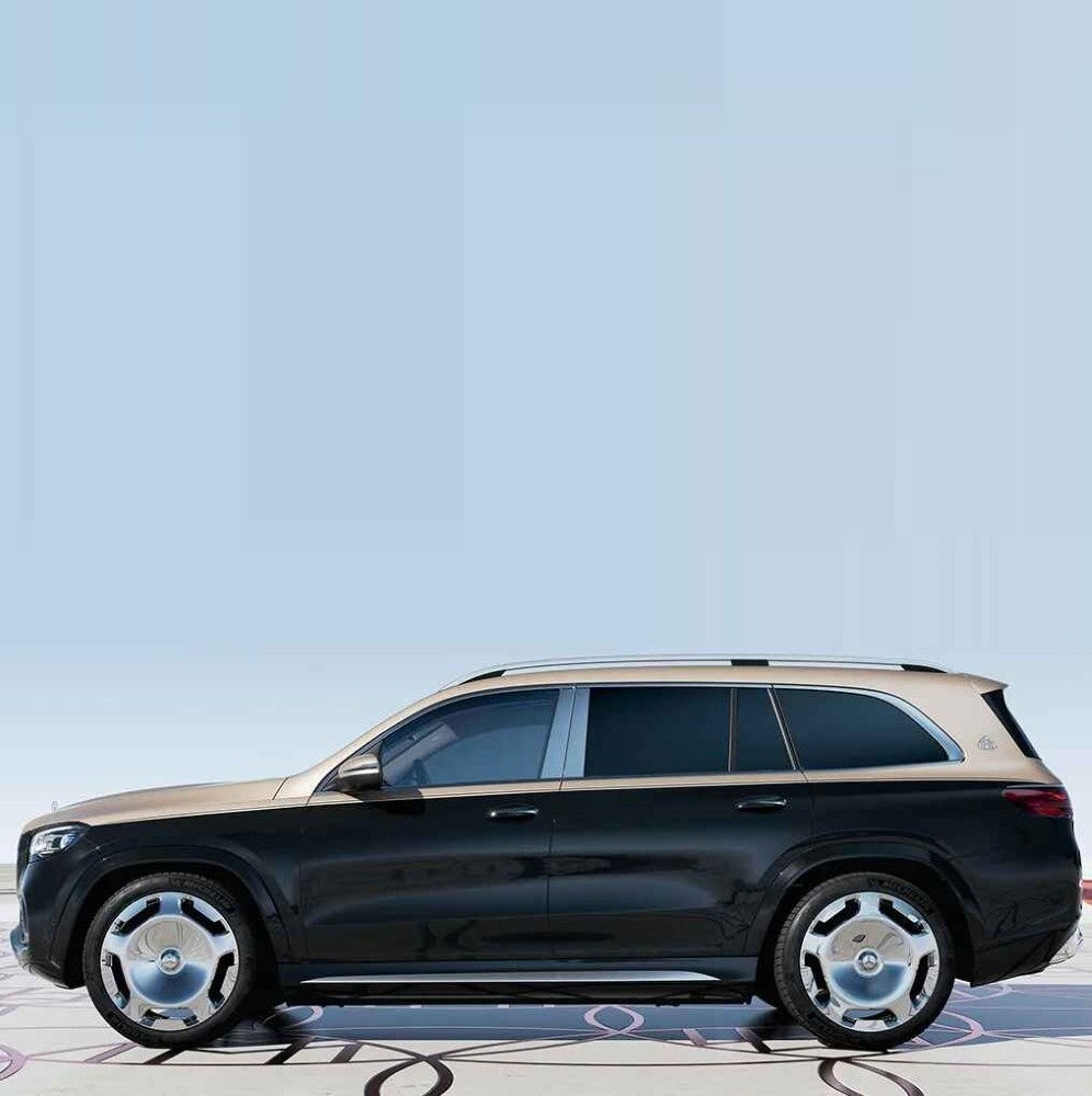 Car Craft Compatible With Mercedes G Class Glc Gle Gls G Wagon W464 W463 W465 W254 X254 W166 X166 W167 X167 Forged Alloy Wheel Macwheel Rim Maybach Style Front 21x10 Rear 21x11 Et Front 40 Rear 42 Pcd Front 5/112 Cb 66.5 21 Inch