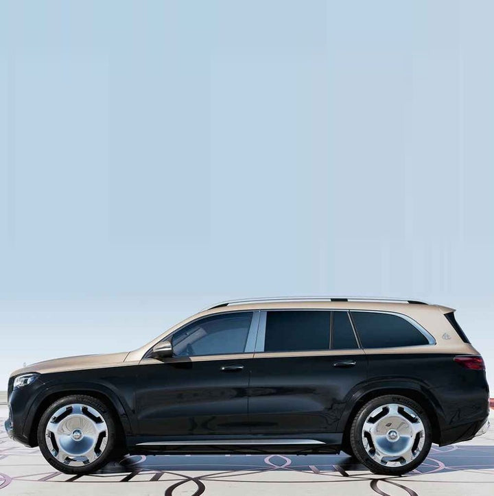 Car Craft Compatible With Mercedes G Class Glc Gle Gls G Wagon W464 W463 W465 W254 X254 W166 X166 W167 X167 Forged Alloy Wheel Macwheel Rim Maybach Style Front 21x10 Rear 21x11 Et Front 40 Rear 42 Pcd Front 5/112 Cb 66.5 21 Inch