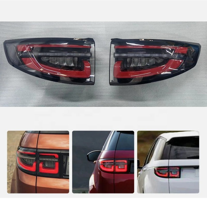 Car Craft Compatible With Land Range Rover Discovery Sport L550 2015-2019 Car Rear Upgraded Tail Light Lamp Xenon Taillight Retrofit Upgrade Modified Led Drl Hid