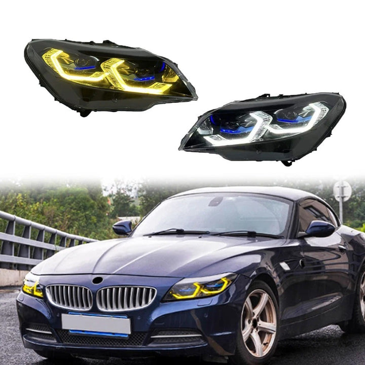 Car Craft Compatible With Bmw Z4 E89 2009-2016 Car Front Upgraded Head Light Lamp Xenon Headlight Retrofit Upgrade Modified Led Drl Hid G80 Style