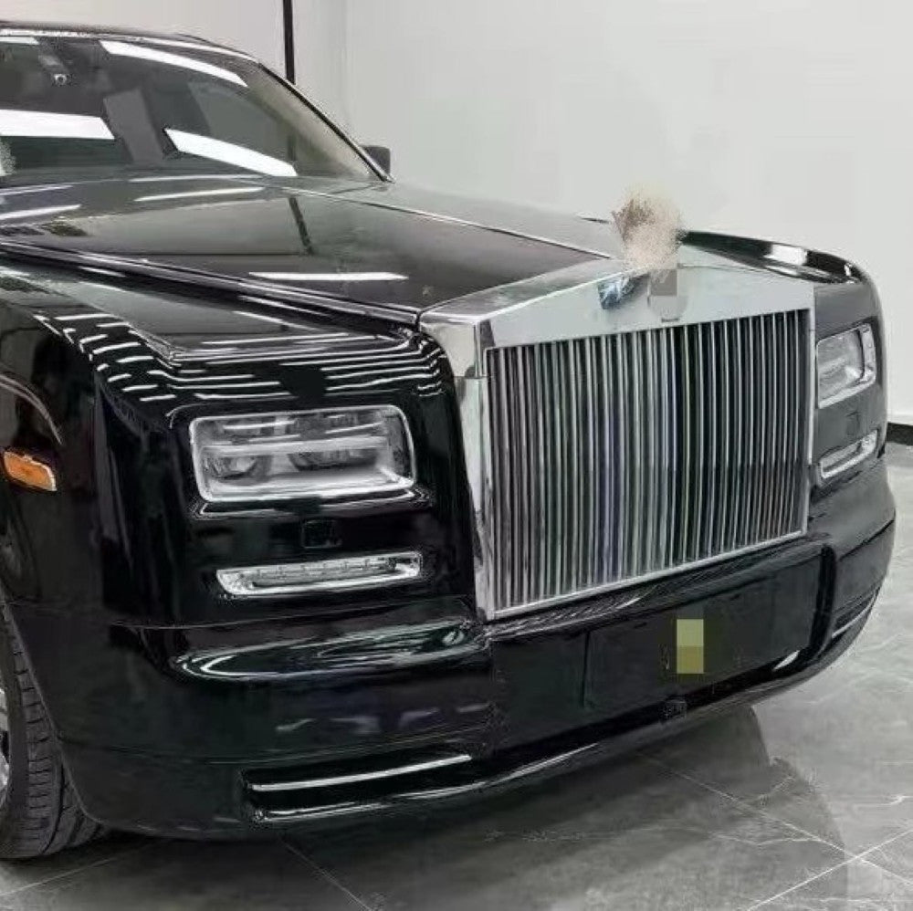 Car Craft Compatible With Rolls Royce Phantom 6th Generation Old Upgrade Facelift Convert To New 7th Generation Style Fender Glass Fiber Can Be Used With Facelift Kit For Non Cut 1:1 - CAR CRAFT INDIA