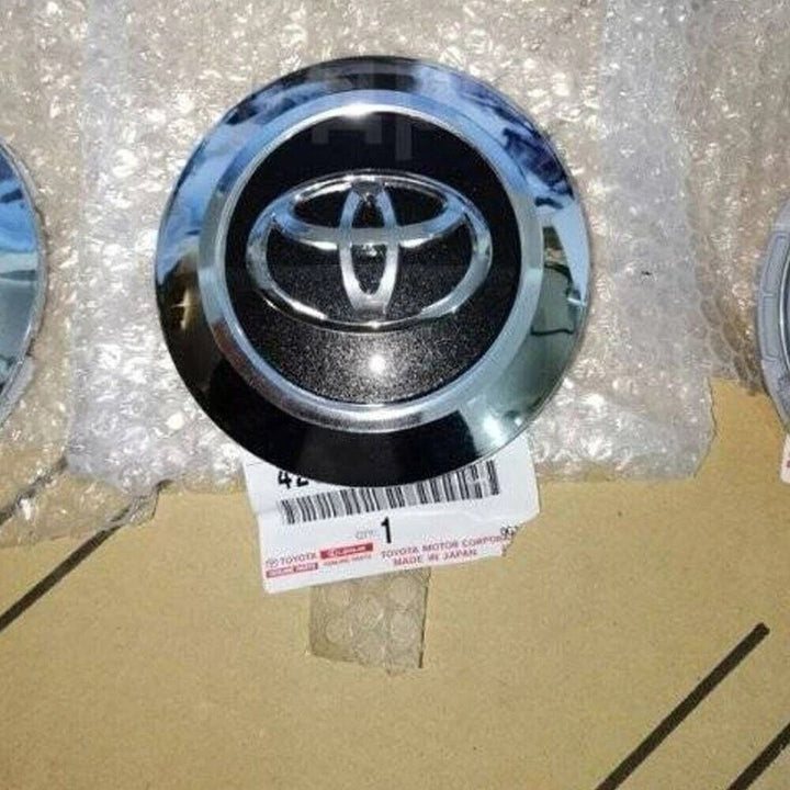 Car Craft Compatible With Toyota Land Cruiser Lc200 Lc300 Prado Alphard Vellfire Alloy Wheel Cap Hub Badge Emblem Logo 93mm Black