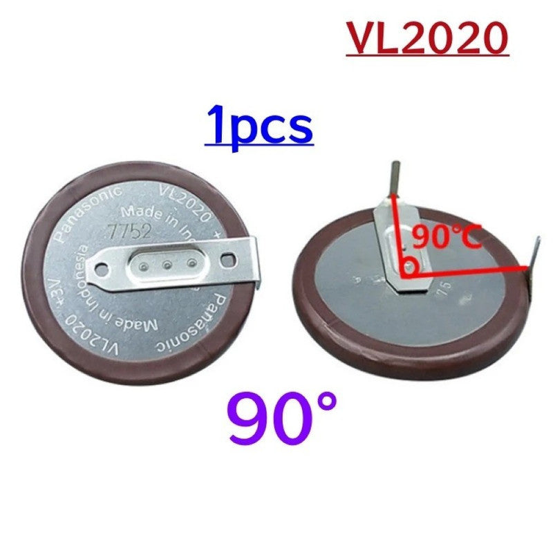 Car Craft Compatible With Bmw Mercedes Audi Porsche Bentley Vw Range Land Rover Car Remote Key Rechargeable Cell Battery Vl2020 2020 90 Digree Bm-ks-46