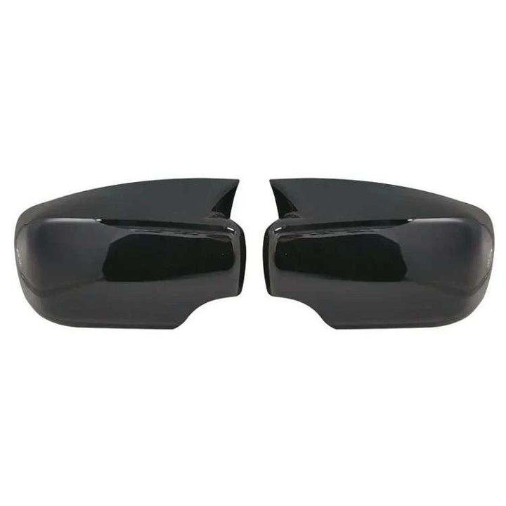 Car Craft Compatible With Bmw 3 Series E46 2002-2006 Side Rear View Case Wing Cap Shell Housing Mirror Covers 3m Tape Pasting Style Ar-mr-019 Glossy Black CC-8071 - CAR CRAFT INDIA
