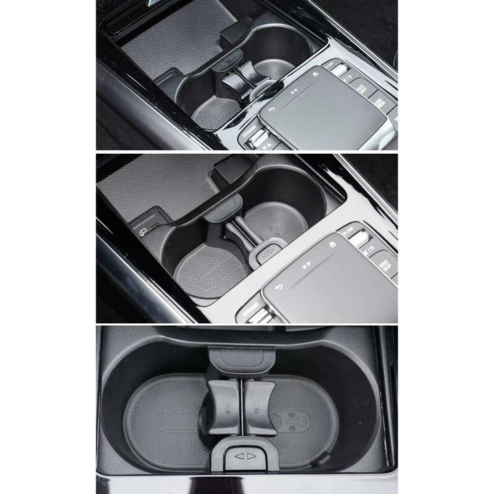 Car Craft Compatible With Mercedes Benz A Class W177 2019 Gla Glb Class W247 H247 2020+ B Class W243 2018+ Cla W118 C118 2019+ Centre Console Cup Drink Holder Divider Model A 1778109703 CC-8104 - CAR CRAFT INDIA