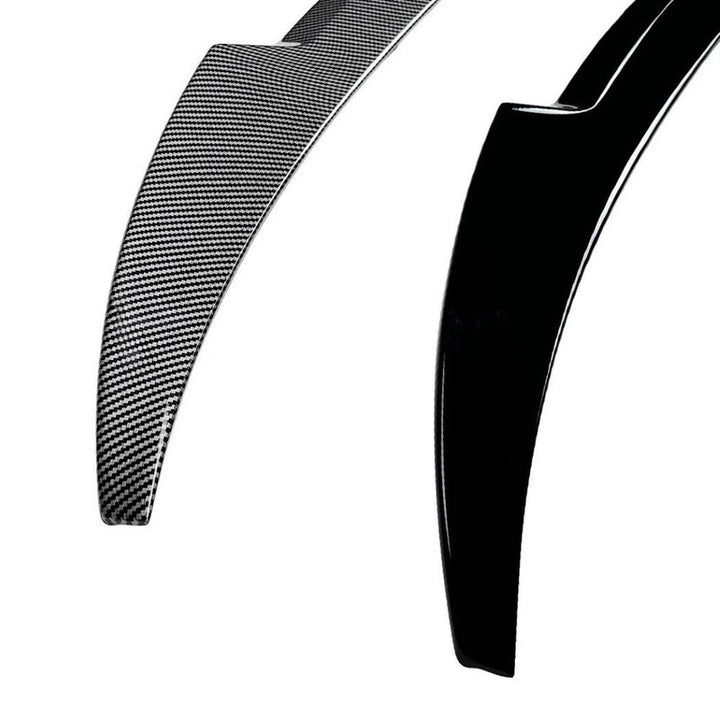 Car Craft Compatible With Audi A4 S4 B9 2017-2024 Rear Trunk Boot Roof Wing Lip Spoiler Splitter Skirts Zst-924 Glossy Black