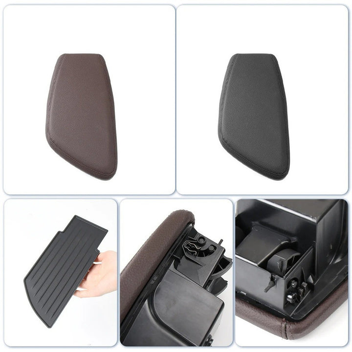 Car Craft Compatible With Bmw X1 F48 F49 2016-2024 Car Central Control Armrest Box Storage Box Assembly 51169317571 Black For LHD Car USA CC-8978