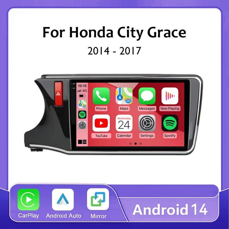 Car Craft Compatible With Honda City 2014-2017 Car Android