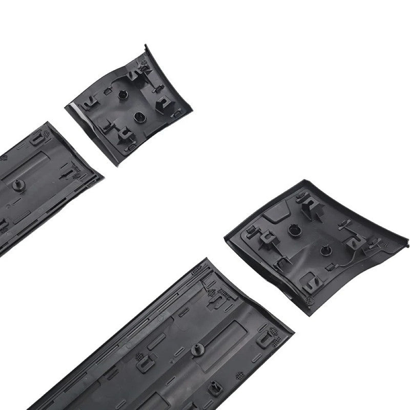 Car Craft Compatible With Range Land Rover Defender 110 L663 Lr129997 2020+ Black Knight Front And Back Side Skirt Door Protective Panel Surround Door Trim Panel Side Skirts Lip 4 Door - CAR CRAFT INDIA