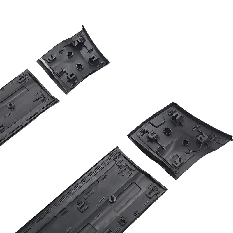 Car Craft Compatible With Range Land Rover Defender 90 L663 Lr129997 2020+ Black Knight Front And Back Side Skirt Door Protective Panel Surround Door Trim Panel Side Skirts Lip 2 Door - CAR CRAFT INDIA