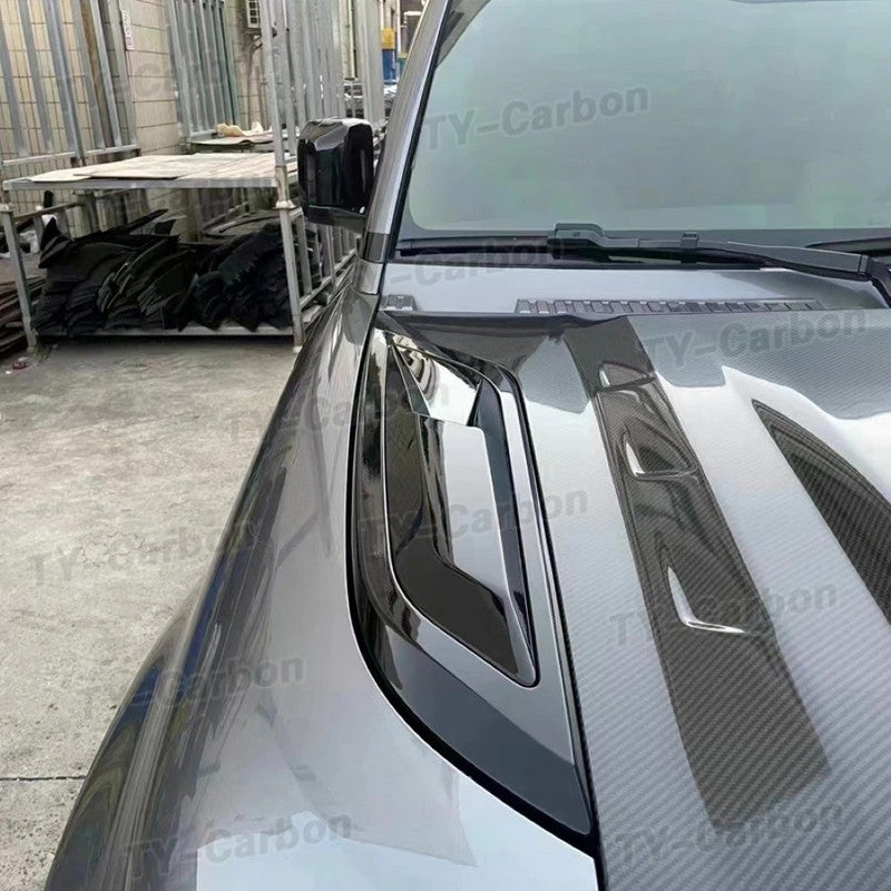 Car Craft Compatible With Range Land Rover Defender 90 110 L663 Lr129997 2020+ Bonnot Hood Air Vent Trim Flap Model A - CAR CRAFT INDIA