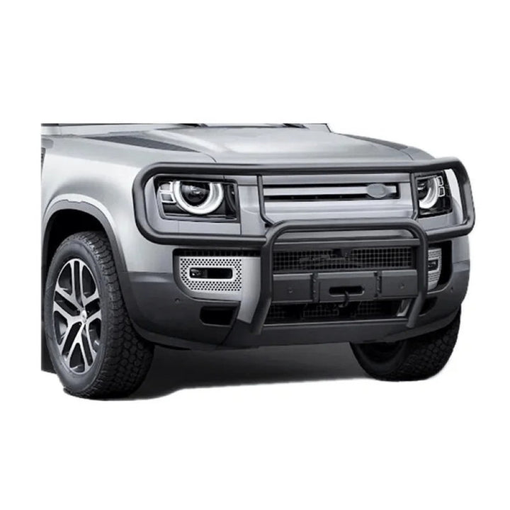Car Craft Compatible With Range Land Rover Defender 90/110 L663 Lr129997 2020+ Front Bumper Lower Gril Trim Glossy Black - CAR CRAFT INDIA