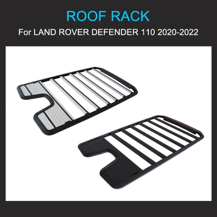 Car Craft Compatible With Range Land Rover Defender 110 L663 Lr129997 2020+ Roof Rail Rack Bars Luggage Rack Carrier Bar 4 Door 110 Silver - CAR CRAFT INDIA