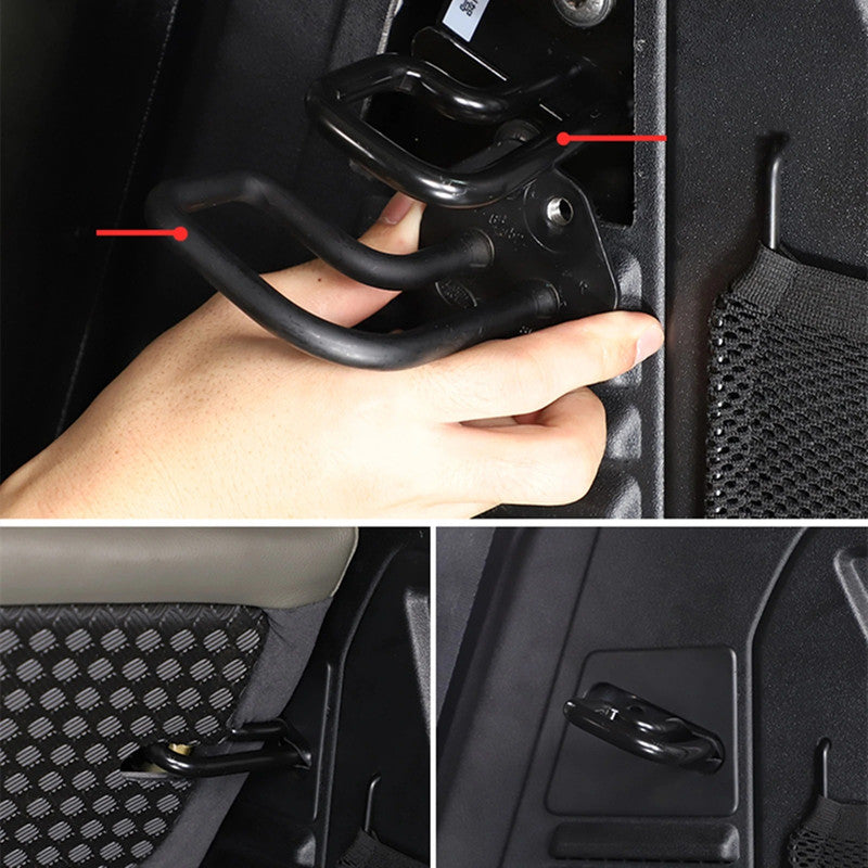 Car Craft Compatible With Range Land Rover Defender 90 110 L663 Lr129997 2020+ Car Rear Reclining Seat Back Hook Backrest Adjustment Bracket Lock Tilt Down Decline Holder - CAR CRAFT INDIA
