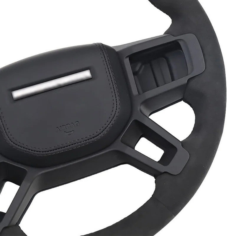 Car Craft Compatible With Range Land Rover Defender 90 110 130 L663 Lr129997 2020+ Car Steering Wheel Alcantara - CAR CRAFT INDIA