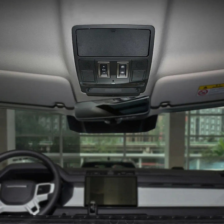 Car Craft Compatible With Range Land Rover Defender 90 110 130 L663 Lr129997 2020+ Interior Roof Sunglass Storage Box Holder - CAR CRAFT INDIA