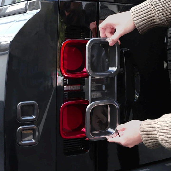 Car Craft Compatible With Range Land Rover Defender 90 110 L663 Lr129997 2020+ Rear Taillight Taillamp Light Cover Shell Smoke - CAR CRAFT INDIA