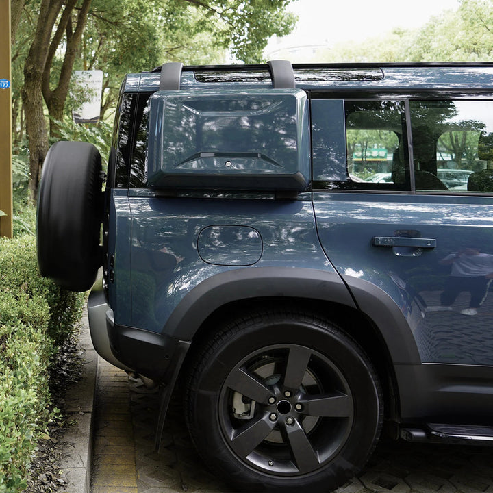 Car Craft Compatible With Range Land Rover Defender 90 L663 Lr129997 2020+ Wide Style Body Kit Upgrade Wheel Arches Extension Trims 2 Door 90 Glossy Black - CAR CRAFT INDIA