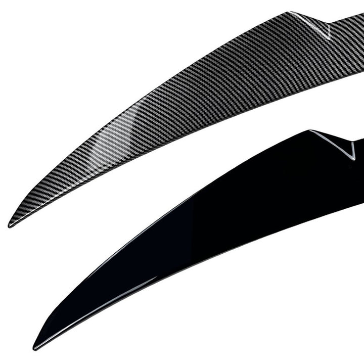 Car Craft Compatible With Bmw 5 Series E60 2004-2010 Rear Trunk Boot Roof Wing Lip Spoiler Splitter Skirts M4 Style Zst-928 Gb Glossy Black