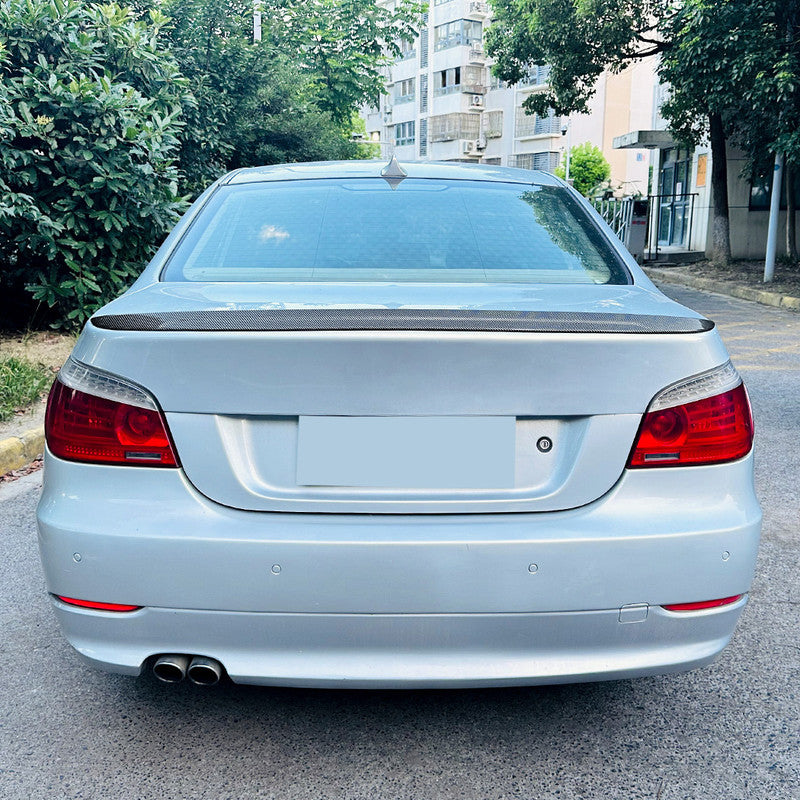 Car Craft Compatible With Bmw 5 Series E60 2004-2009 Rear Boot Trunk Wing Lip Spoiler Glossy Black Zst-784 Gb