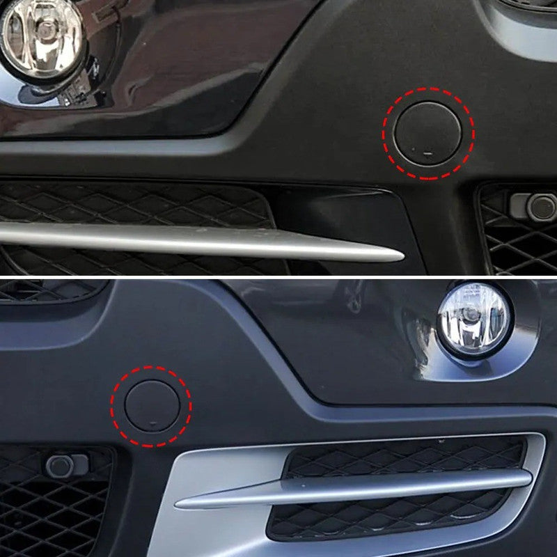 Car Craft Compatible With Bmw X5 E70 2006-2010 Front Bumper Tow Hook Towing Tochan Trailer Cover 51117159590 Unpainted Right - CAR CRAFT INDIA