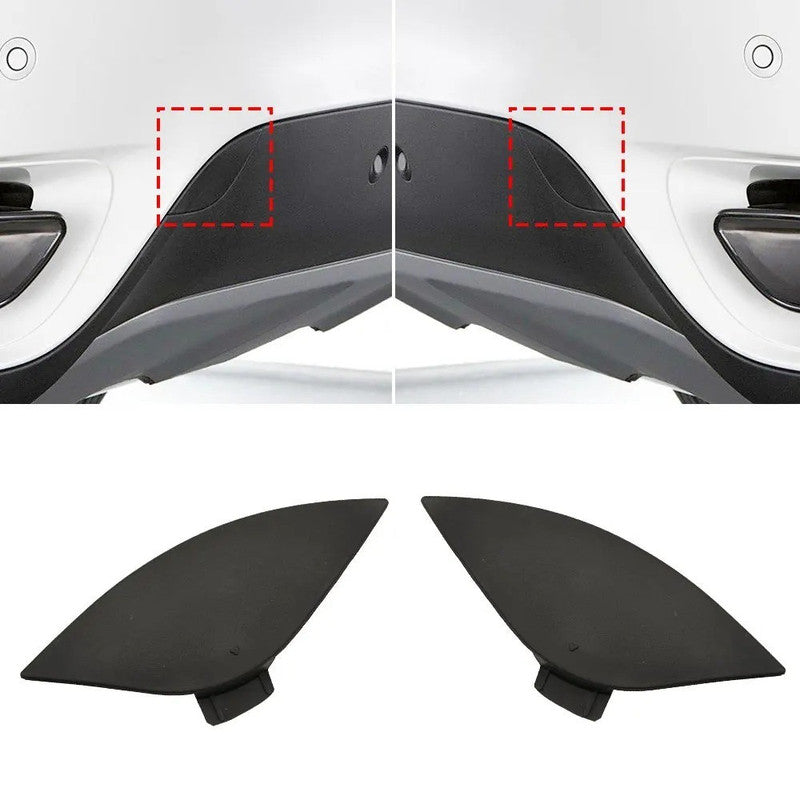 Car Craft Compatible With Bmw X6 E71 2006-2014 Rear Bumper Tow Hook Towing Tochan Trailer Cover 51127176252 Unpainted Right - CAR CRAFT INDIA