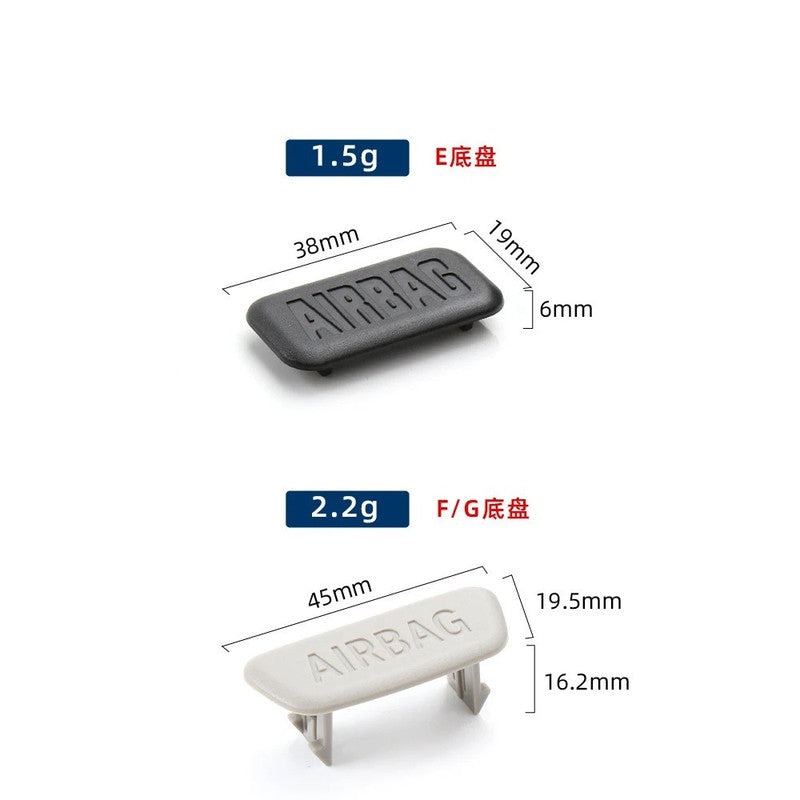 Car Craft Compatible With Bmw 1 3 5 6 7 Series M3 E46 E90 E60 E61 E81 E87 E66 X3 X5 X6 E83 E70 E71 E89 E84 E46 2004-2012 A Piller Airbag Srs Decorative Cover Cap Trim 51437138816 Beige E Series CC-8946