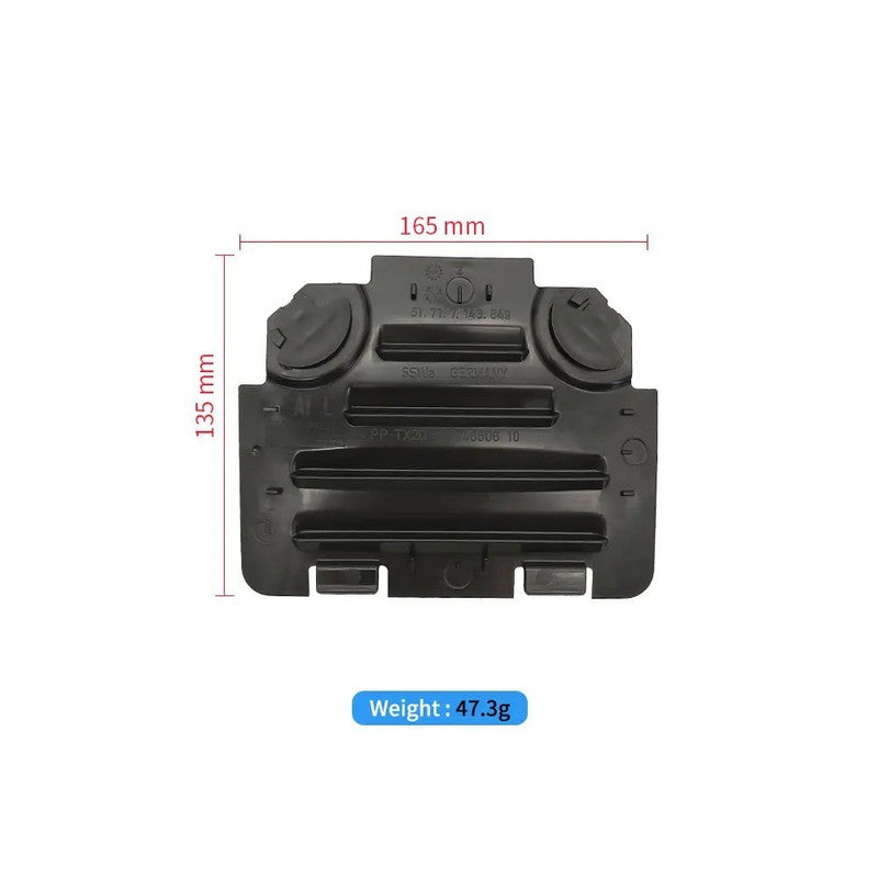 Car Craft Compatible With Bmw 3 Series E90 2005-2012 Car Front Mudguard Wheel Arch Fender Liner Vent Access Panel Lid Cover Left 51717143859 51717143849 - CAR CRAFT INDIA