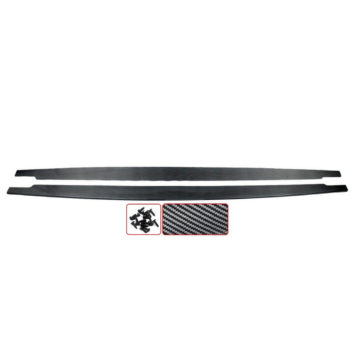 Car Craft Compatible With Bmw 3 Series E90 E91 E92 2005-2012 Side Skirt Extension Splitter Mp Style Ar-bm-0276 Cf Carbon Fiber Look CC-8558 - CAR CRAFT INDIA
