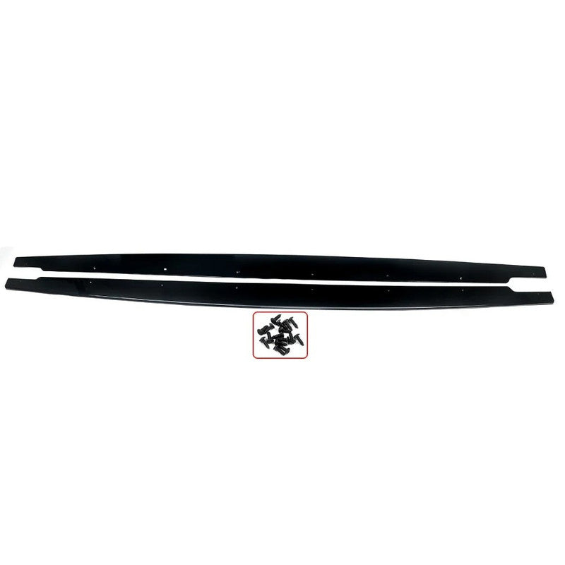 Car Craft Compatible With Bmw 3 Series E90 E91 E92 2005-2012 Side Skirt Extension Splitter Mp Style Ar-bm-0276 Gb Glossy Black CC-8557 - CAR CRAFT INDIA