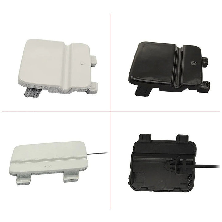 Car Craft Compatible With Bmw 3 Series E90 Lci 2009-2012 Rear Bumper Tow Hook Towing Tochan Trailer Cover 51127202673 Unpainted - CAR CRAFT INDIA