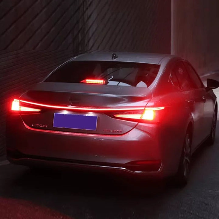 Car Craft Compatible With Lexus Es 200 250 300 2018-2024 Car Led Cross Signal Reversing Parking Lights Rear Upgraded Tail Light Lamp Xenon Taillight Retrofit Upgrade Modified Led Drl Hid Centre Bar - CAR CRAFT INDIA