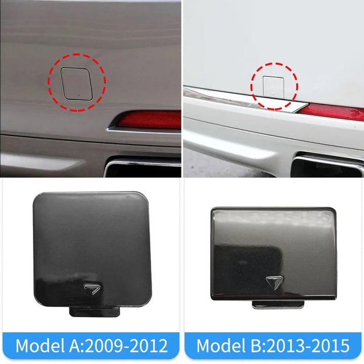 Car Craft Compatible With Bmw 7 Series F02 2009-2012 Rear Bumper Tow Hook Towing Tochan Trailer Cover 51127209925 Unpainted A - CAR CRAFT INDIA